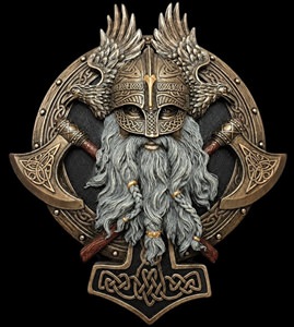 Vægdekoration - viking